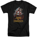 Army Of Darkness Bloody Poster Mens Tall T Shirt Black Officially Licensed