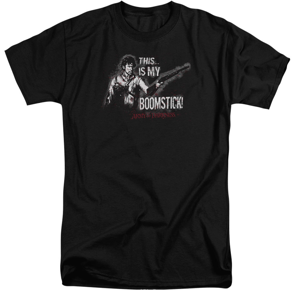 Army Of Darkness Boomstick Mens Tall T Shirt Black Officially Licensed