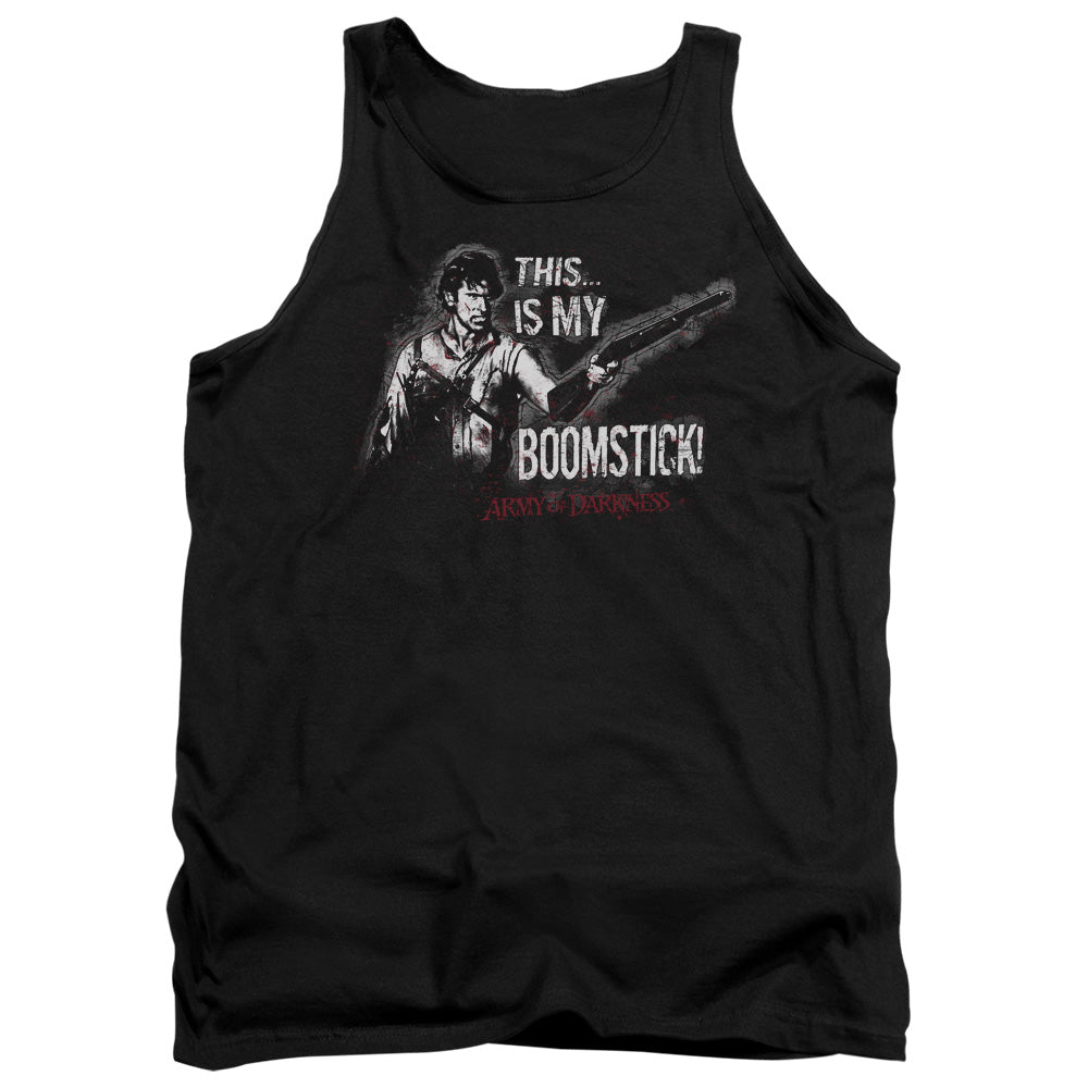 Army Of Darkness Boomstick Mens Tank Top Shirt Black Officially Licensed