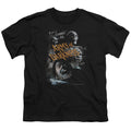 Army Of Darkness Covered Kids Youth T Shirt Black Officially Licensed