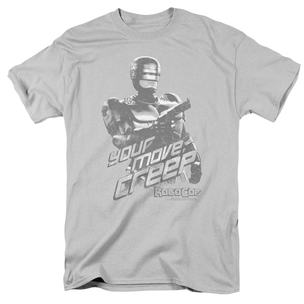 Robocop Your Move Creep Mens T Shirt Silver Officially Licensed