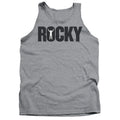 Rocky Logo Mens Tank Top Shirt Athletic Heather Officially Licensed