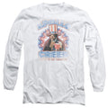 Rocky Apollo Creed Mens Long Sleeve Shirt White Officially Licensed Officially Licensed