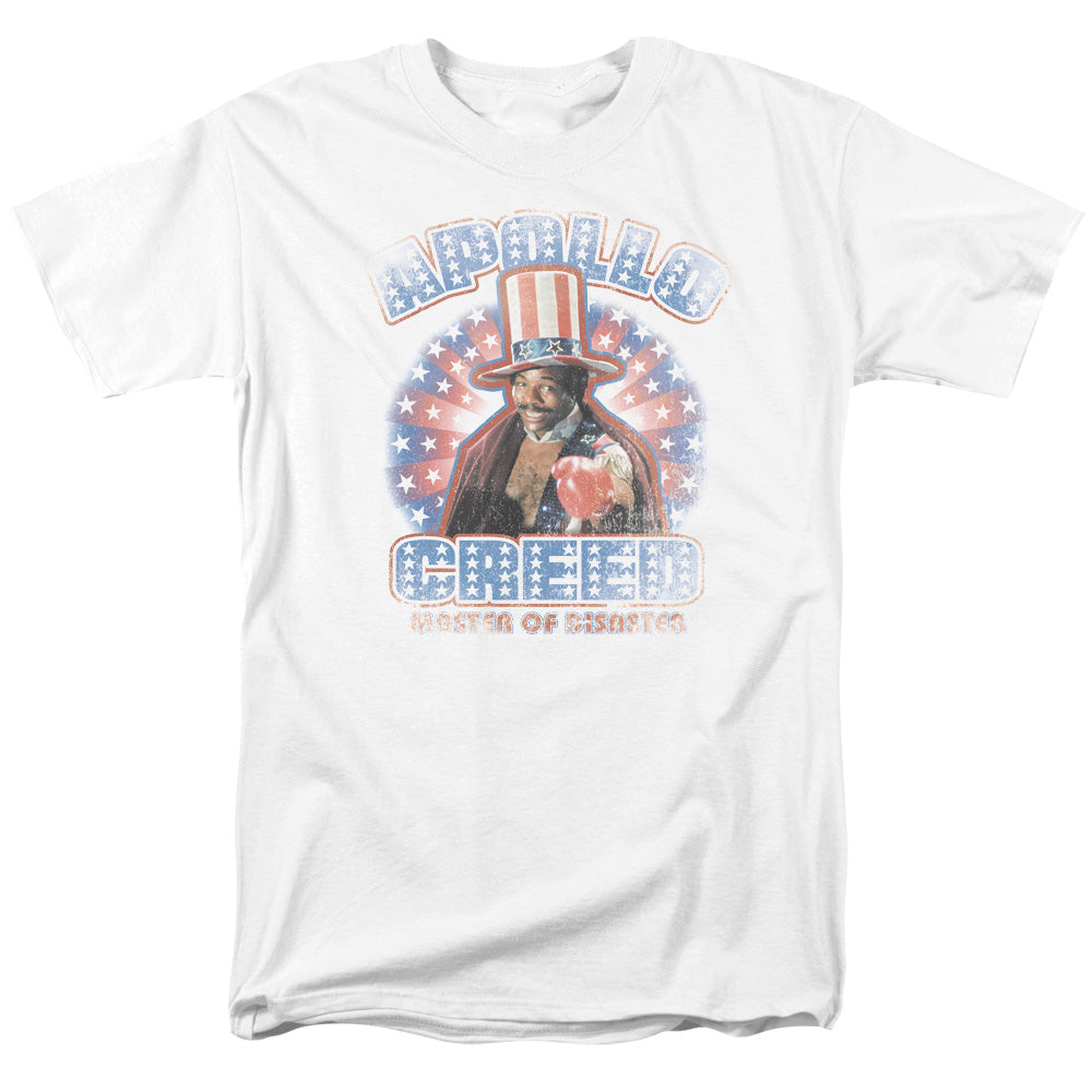 Rocky Apollo Creed Mens T Shirt White Officially Licensed