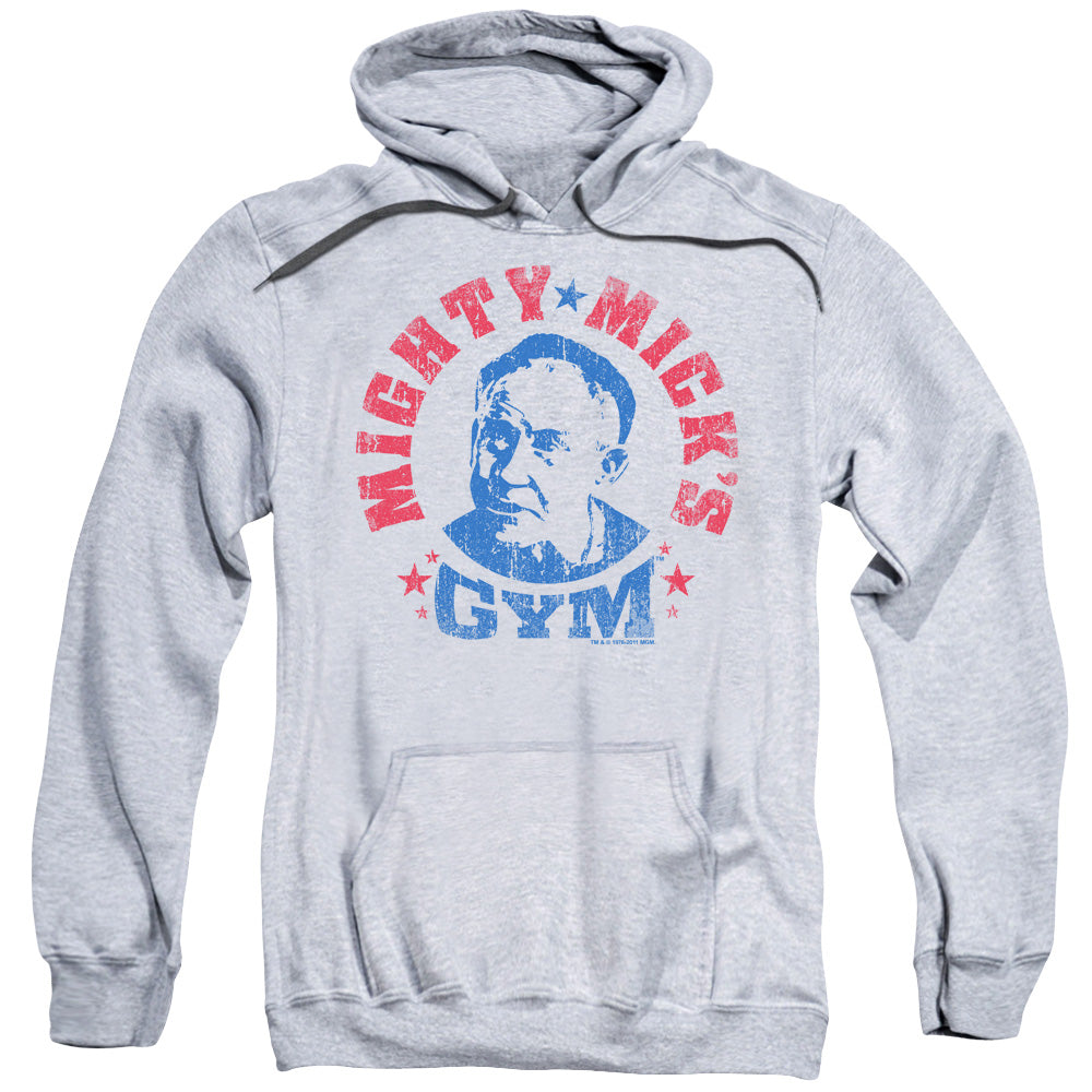 Rocky Mighty Micks Gym Mens Hoodie Athletic Heather Officially Licensed