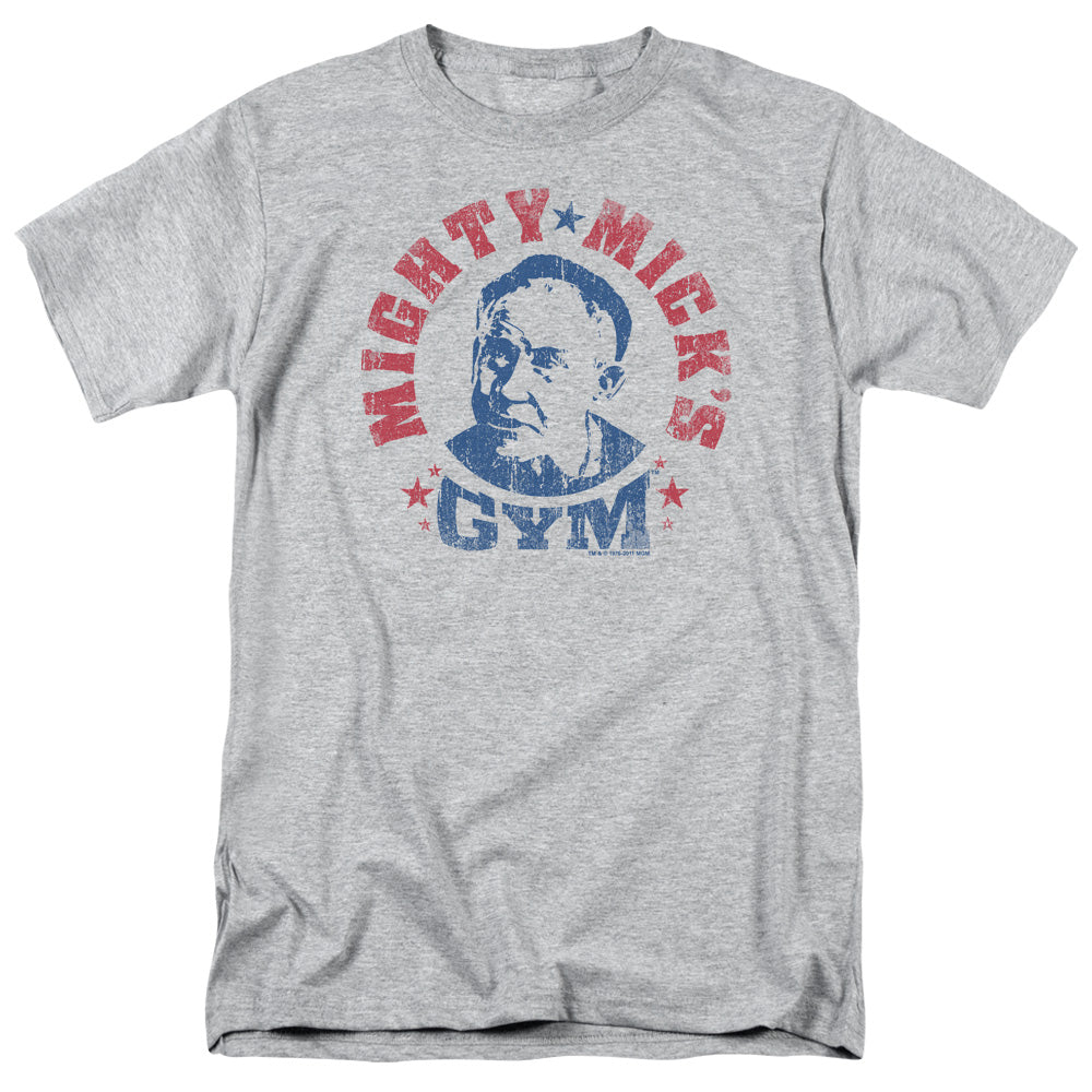 Rocky Mighty Micks Gym Mens T Shirt Athletic Heather Officially Licensed