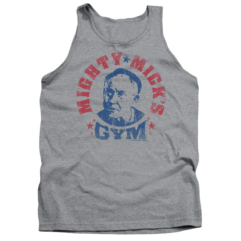 Rocky Mighty Micks Gym Mens Tank Top Shirt Athletic Heather Officially Licensed