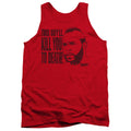 Rocky Iii Kill You To Death Mens Tank Top Shirt Red Officially Licensed