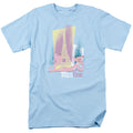 Pink Panther Tres Pink Mens T Shirt Light Blue Officially Licensed