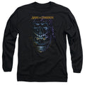 Army Of Darkness Evil Ash Mens Long Sleeve Shirt Black Officially Licensed