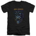 Army Of Darkness Evil Ash Mens Slim Fit V-Neck T Shirt Black Officially Licensed