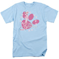 Pink Panther Walk All Over Mens T Shirt Light Blue Officially Licensed
