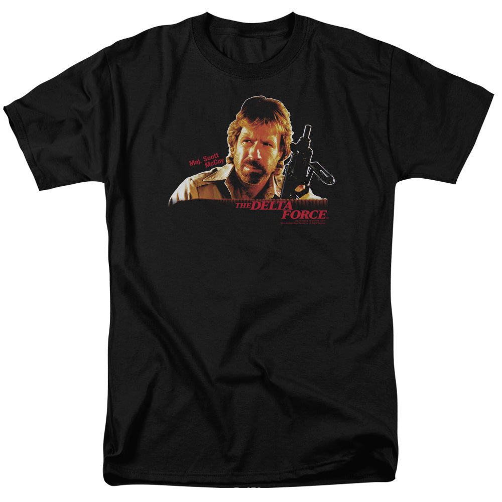 Delta Force Maj Scott Mccoy Mens T Shirt Black Officially Licensed