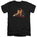 Delta Force Maj Scott McCoy Mens Slim Fit V-Neck T Shirt Black Officially Licensed