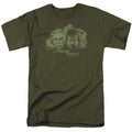 Delta Force Explosion Mens T Shirt Military Green Officially Licensed