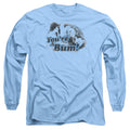 Rocky Youre A Bum Mens Long Sleeve Shirt Carolina Blue Officially Licensed Officially Licensed
