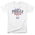 Rocky Philly 1976 Mens T Shirt White Officially Licensed