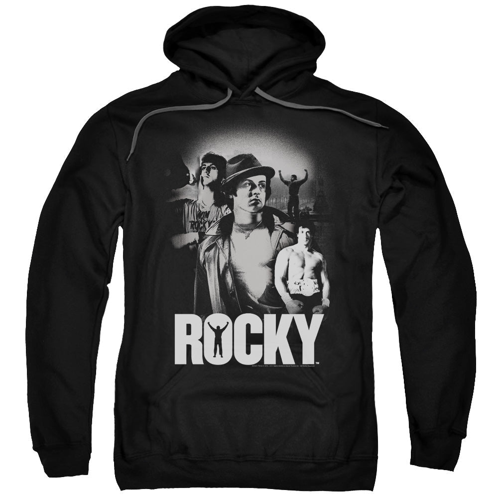 Rocky Making Of A Champ Mens Hoodie Black Officially Licensed