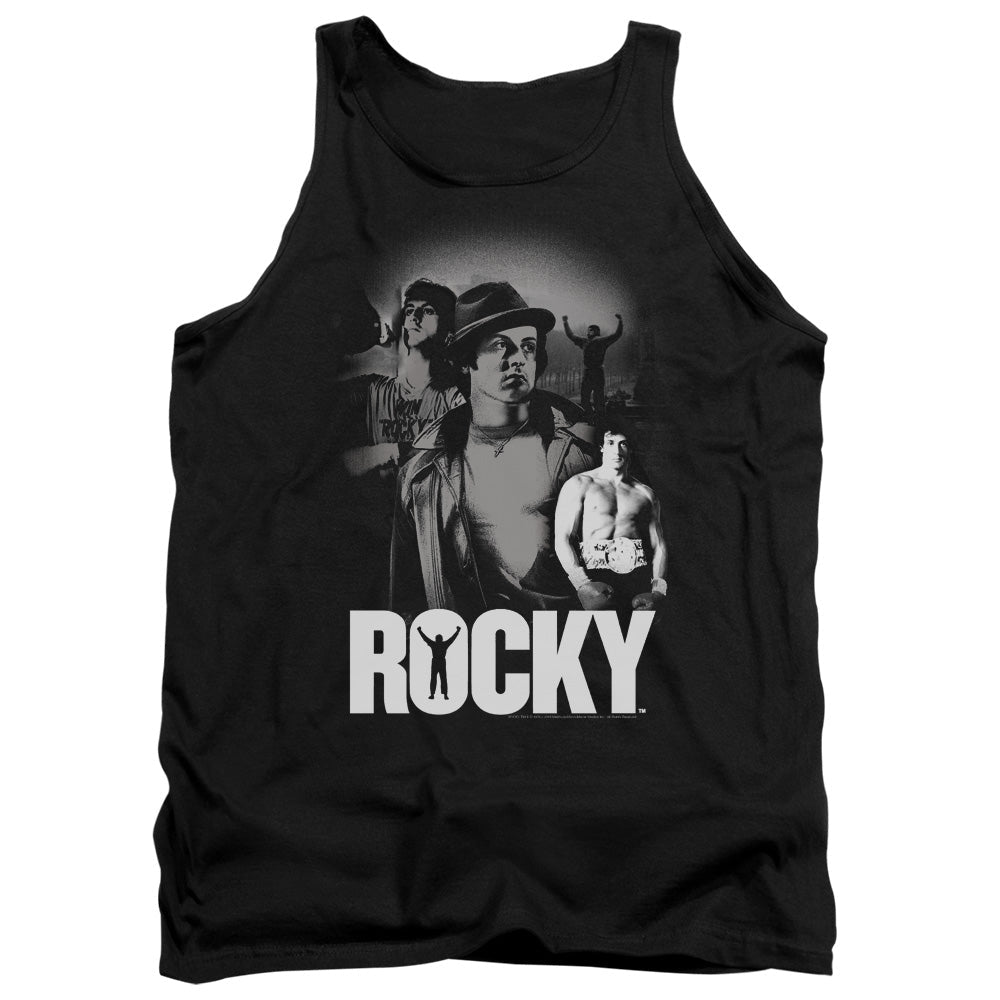 Rocky Making Of A Champ Mens Tank Top Shirt Black Officially Licensed