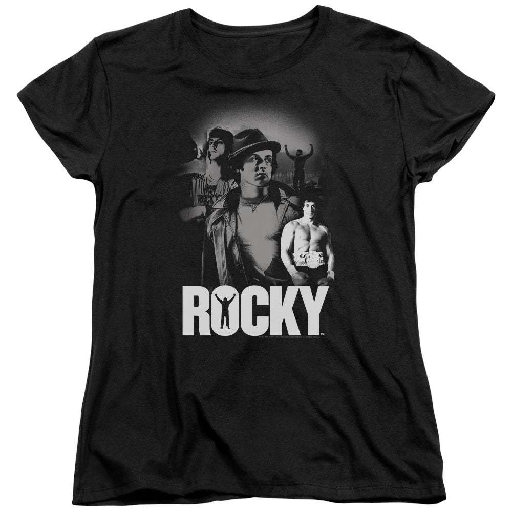 Rocky Making Of A Champ Womens T Shirt Black Officially Licensed