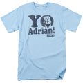Rocky Yo Adrian Mens T Shirt Light Blue Officially Licensed