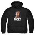 Rocky The Champ Mens Hoodie Black Officially Licensed
