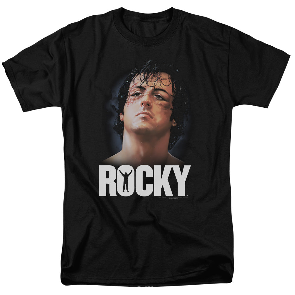 Rocky The Champ Mens T Shirt Black Officially Licensed