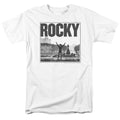 Rocky Top Of The Stairs Mens T Shirt White Officially Licensed