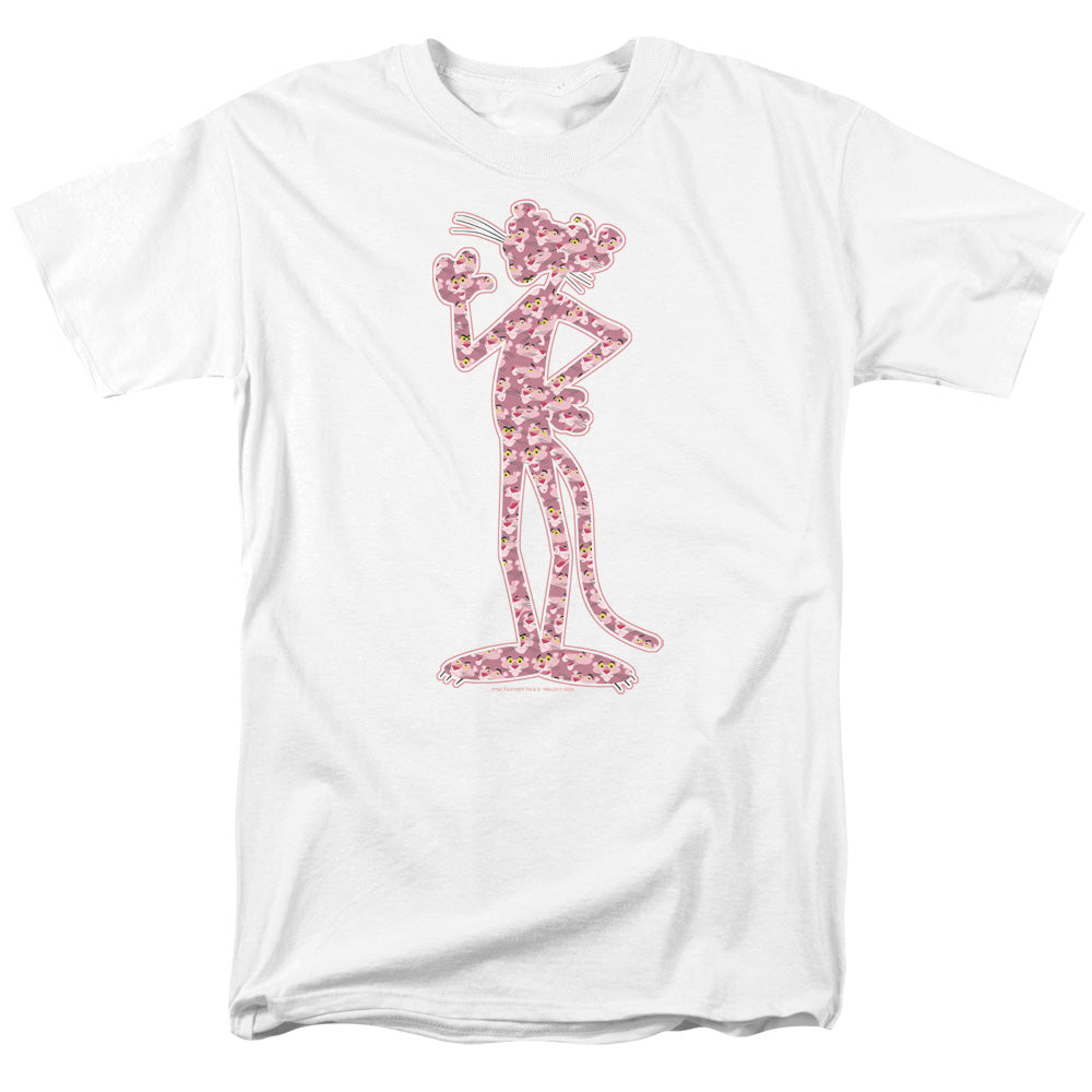 Pink Panther Heads Mens T Shirt White Officially Licensed