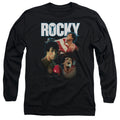 Rocky I Did It Mens Long Sleeve Shirt Black Officially Licensed Officially Licensed