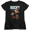 Rocky I Did It Womens T Shirt Black Officially Licensed