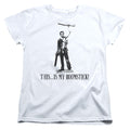 Army Of Darkness Boomstick! Womens T Shirt White Officially Licensed