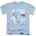 Army Of Darkness Shop S Mart Juvenile Kids Youth T Shirt Light Blue Officially Licensed