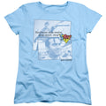 Army Of Darkness Shop S Mart Womens T Shirt Light Blue Officially Licensed
