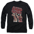 Rocky Eat Lightning Mens Long Sleeve Shirt Black Officially Licensed Officially Licensed
