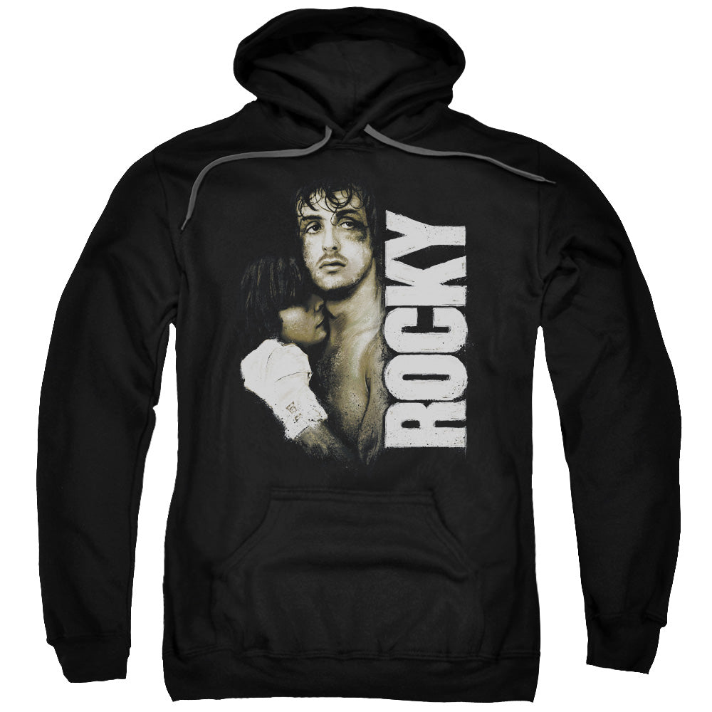 Rocky Painted Rocky Mens Hoodie Black Officially Licensed