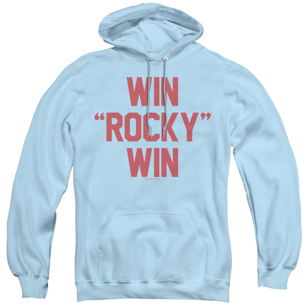 Rocky Win Rocky Win Mens Hoodie Light Blue Officially Licensed