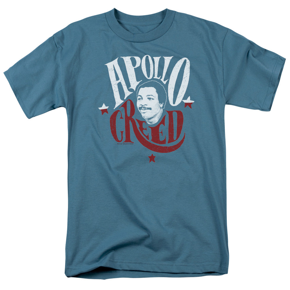 Rocky Apollo Sign Mens T Shirt Slate Officially Licensed