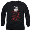 Army Of Darkness Pile Of Baddies Mens Long Sleeve Shirt Black Officially Licensed