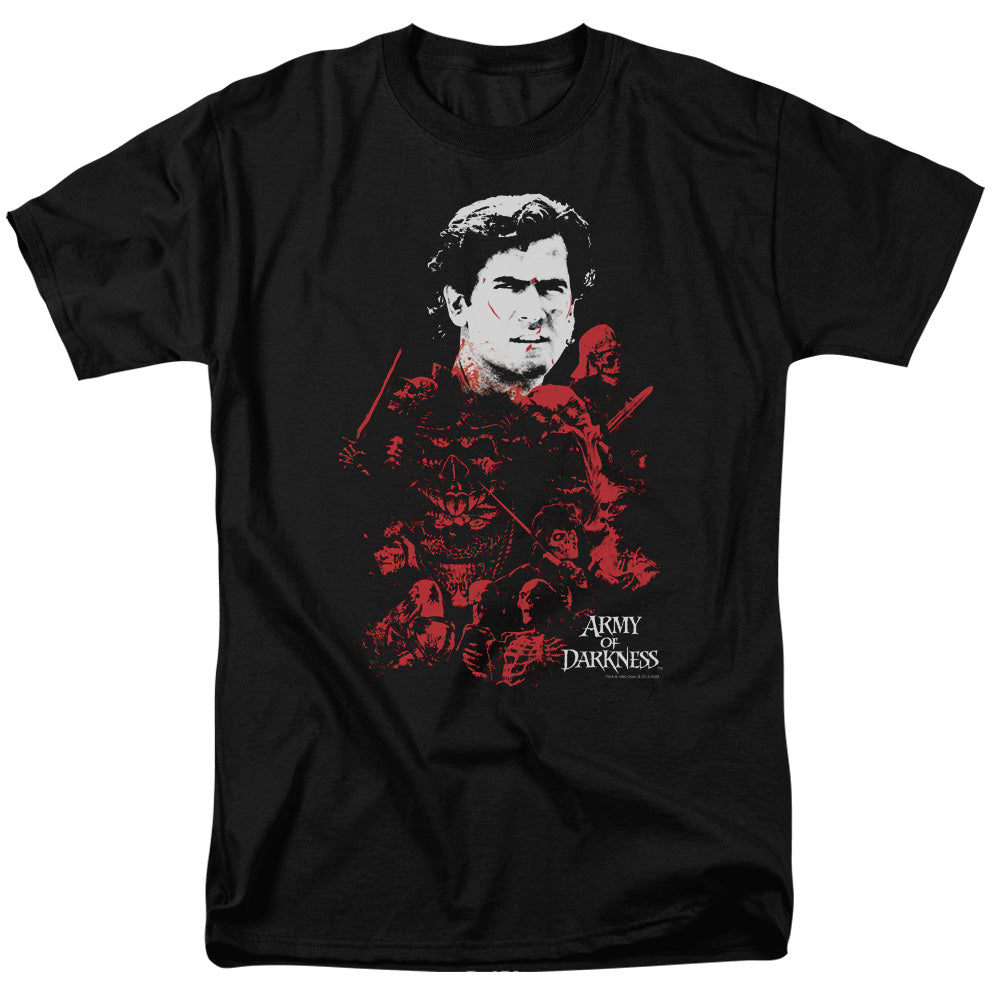 Army Of Darkness Pile Of Baddies Mens T Shirt Black Officially Licensed