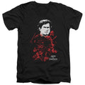 Army Of Darkness Pile Of Baddies Mens Slim Fit V-Neck T Shirt Black Officially Licensed
