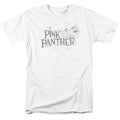 Pink Panther Sketch Logo Mens T Shirt White Officially Licensed