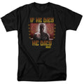 Rocky Iv Condolences Mens T Shirt Black Officially Licensed