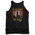 Rocky Iv Condolences Mens Tank Top Shirt Black Officially Licensed