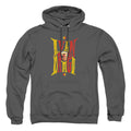 Rocky Iv Ivan Mens Hoodie Charcoal Officially Licensed