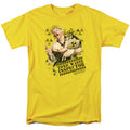 Robocop Toxic Waste Inspector Mens T Shirt Yellow Officially Licensed