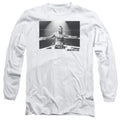 Rocky Iii Clubber Square Mens Long Sleeve Shirt White Officially Licensed Officially Licensed