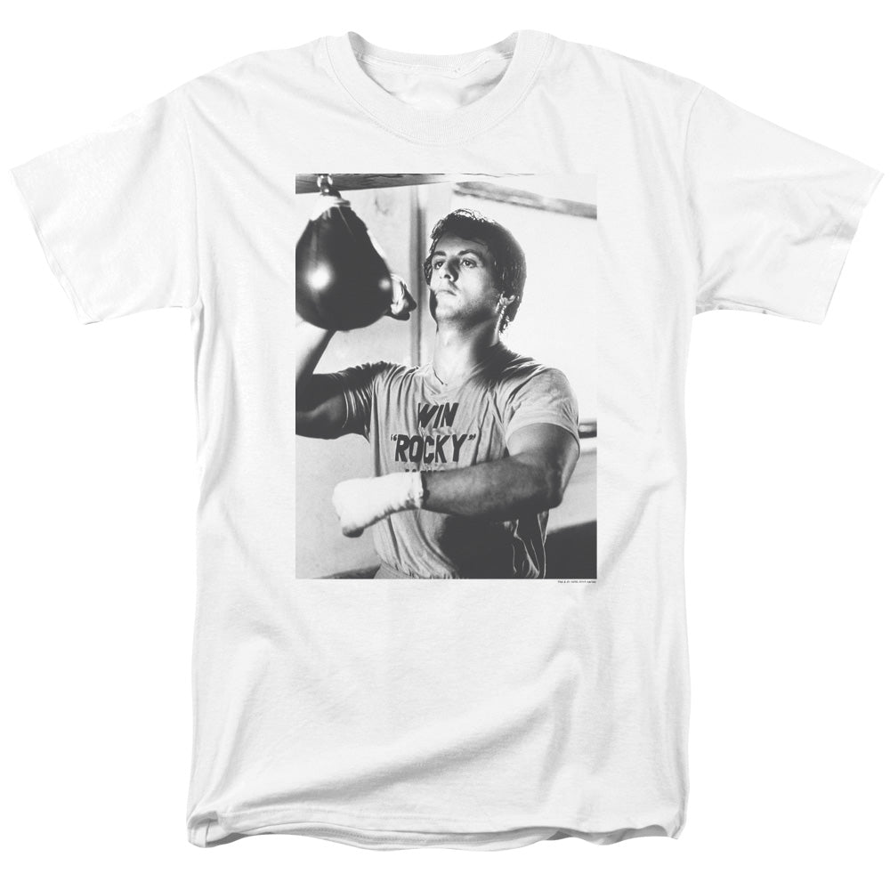 Rocky Square Mens T Shirt White Officially Licensed