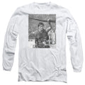 Army Of Darkness Boom Mens Long Sleeve Shirt White Officially Licensed