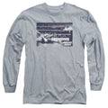 Rocky American Will Mens Long Sleeve Shirt Athletic Heather Officially Licensed Officially Licensed